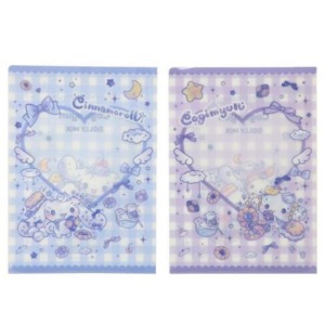 Sanrio 三麗鷗 x DOLLYMIX A4 L型資料夾2入組 (星空眼) 大耳狗 小麥粉