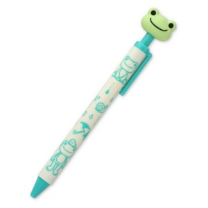 Pickle the frog 泡菜蛙 造型原子筆 0.7mm 黑 (大頭款)