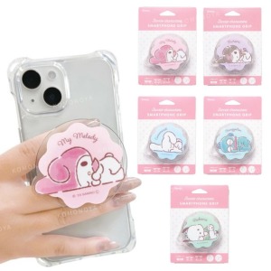 Sanrio 三麗鷗 造型壓克力伸縮手機支架 (側躺款)