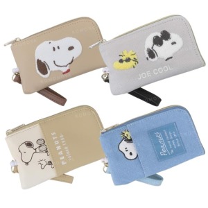 史努比 L型票卡零錢包 (動作款)