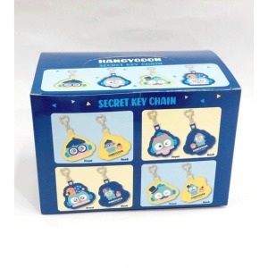 Sanrio 三麗鷗 人魚漢頓 造型皮質刺繡鑰匙圈 全套8入盲盒 (百變造型)