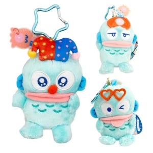 Sanrio 三麗鷗 人魚漢頓 絨毛玩偶吊飾 (百變造型)