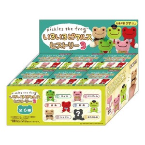 Pickles the Frog 泡菜蛙 絨毛娃娃盲盒 全套六入組 (第三彈)