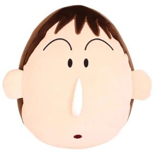 蠟筆小新 阿呆 絨毛玩偶靠墊 (大臉款)