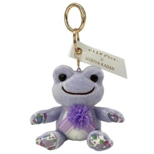 Pickles the Frog 泡菜蛙 絨毛吊飾娃娃 (紫色款)