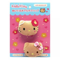 Sanrio 三麗鷗 Hello Kitty 絨毛造型髮夾 兩入組 (澀谷辣妹)_2