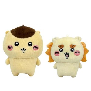 Chiikawa 吉伊卡哇 絨毛玩偶手機支架 (全身款) 栗子 獅薩