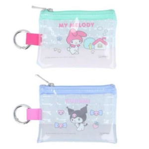 Sanrio 三麗鷗 PVC透明收納袋附扣 (動作款) 美樂蒂 酷洛米