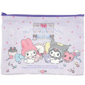 Sanrio 三麗鷗 美樂蒂&酷洛米 扁平收納包 (睡帽款)