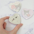 Sanrio 三麗鷗 美樂蒂&酷洛米 心型徽章別針 三入組 (睡帽款)_2