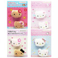 Sanrio 三麗鷗 Hello Kitty 絨毛造型髮夾 兩入組 (澀谷辣妹)