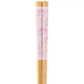 Skater Sanrio 三麗鷗 美樂蒂 天然木筷 18cm (粉花朵款)_1