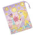 Skater 迪士尼 長髮公主 束口收納袋 KB63 (紫天燈款)