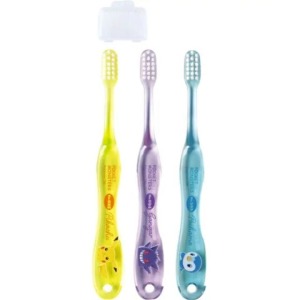 Skater 寶可夢 透明兒童牙刷3入組 3-5y TB5SCT (角色款)