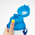 Skater 迪士尼 唐老鴨 兒童彈蓋直飲水壺附背帶 480ml PSB5SANAG (藍白半臉款)_1