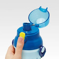 Skater 音速小子 兒童彈蓋直飲水壺附背帶 480ml PSB5SANAG (藍款)_1