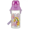 Skater 迪士尼 長髮公主 兒童直飲彈蓋透明水壺 480ml PSB5TRC (紫天燈款)