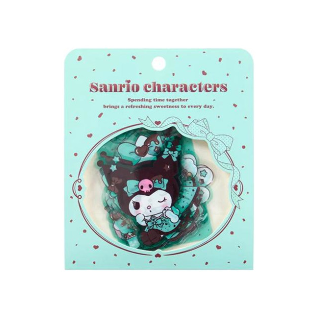 ▲新品特價【限購排單】Sanrio 三麗鷗大集合 PVC造型貼紙組 22枚入 (薄荷巧克力)