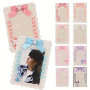 ▲新品特價▲Sanrio 三麗鷗 壓克力硬式造型卡套 (絲帶 偶像應援) Kitty 美樂蒂 雙子星