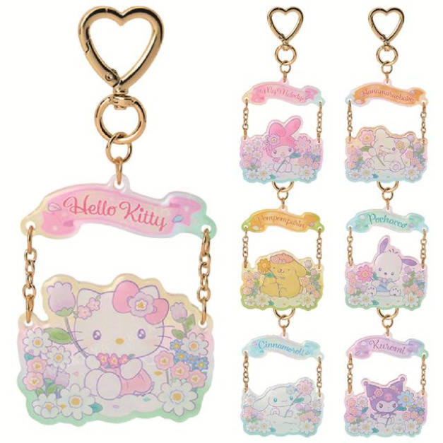 ▲新品特價【限購排單】Sanrio 三麗鷗 壓克力鞦韆造型鑰匙圈 (花園 2025角色大賞)
