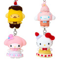 ▲新品特價▲ Sanrio 三麗鷗大集合 造型鑰匙圈 全套8入盲盒 (糖果甜點大禮包)_2