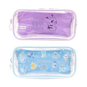 寶可夢 PVC透明方形筆袋