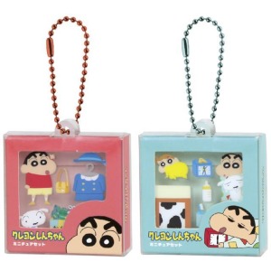 蠟筆小新 壓克力吊飾鑰匙圈 (包裝款)