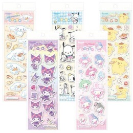 Sanrio 三麗鷗 造型泡泡貼紙組 美樂蒂 帕恰狗 布丁狗 大耳狗 酷洛米