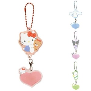 Sanrio 三麗鷗 姓名壓克力鑰匙圈 (與小夥伴) Kitty 酷洛米 大耳狗 帕恰狗