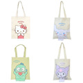 Sanrio 三麗鷗 帆布托特包 (擺腳款) Kitty 酷洛米 大耳狗 人魚漢頓