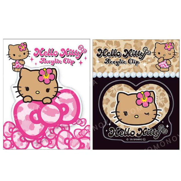 Sanrio 三麗鷗 Hello Kitty 壓克力造型夾 (千禧Y2K)
