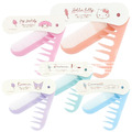 Sanrio 三麗鷗 兩用折疊梳 (花卉款) Kitty 美樂蒂 酷洛米 大耳狗 帕恰狗