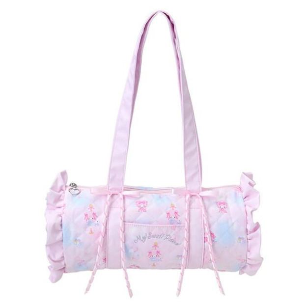 ▲新品特價【限購排單】Sanrio三麗鷗 Piano 緞帶手提圓筒包 (夢想緞帶)