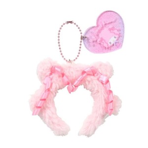 ▲新品特價【限購】Sanrio三麗鷗 Piano 絨毛造型髮箍吊飾 (夢想緞帶)