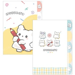 Sanrio 三麗鷗 花丸 A4五層資料夾