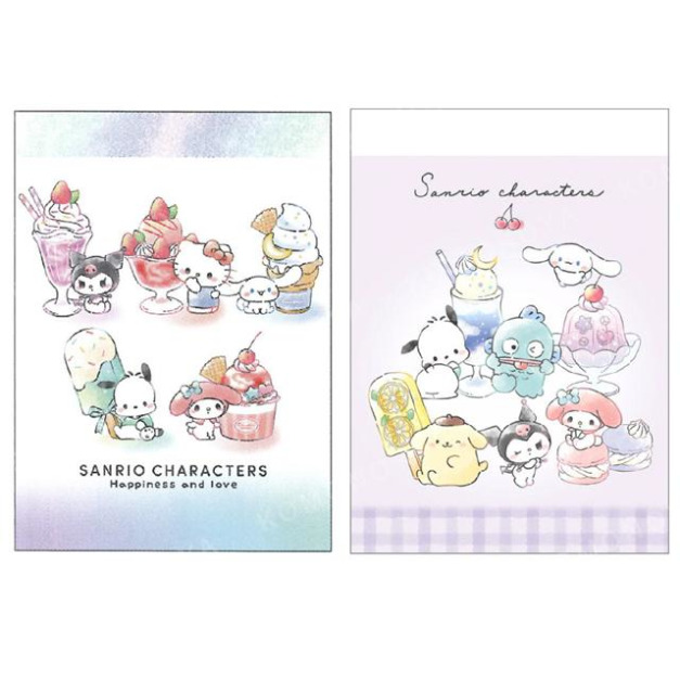 Sanrio 三麗鷗 迷你便條本 (甜點款)