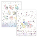 Sanrio 三麗鷗 A4 雙開式口袋資料夾 (甜點款)