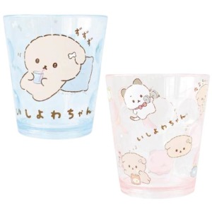 San-X 意志薄弱醬 逃避小狗 透明無把杯 200ml