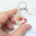Sanrio 三麗鷗 兔媽媽 壓克力二連鑰匙圈 (40週年)_4