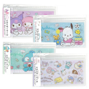 Sanrio 三麗鷗 滑扣夾鏈收納袋 美樂蒂 大耳狗 帕恰狗 人魚漢頓