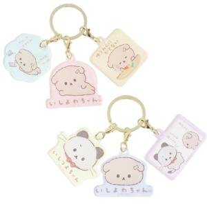 San-X 意志薄弱醬 逃避小狗 壓克力三連鑰匙圈