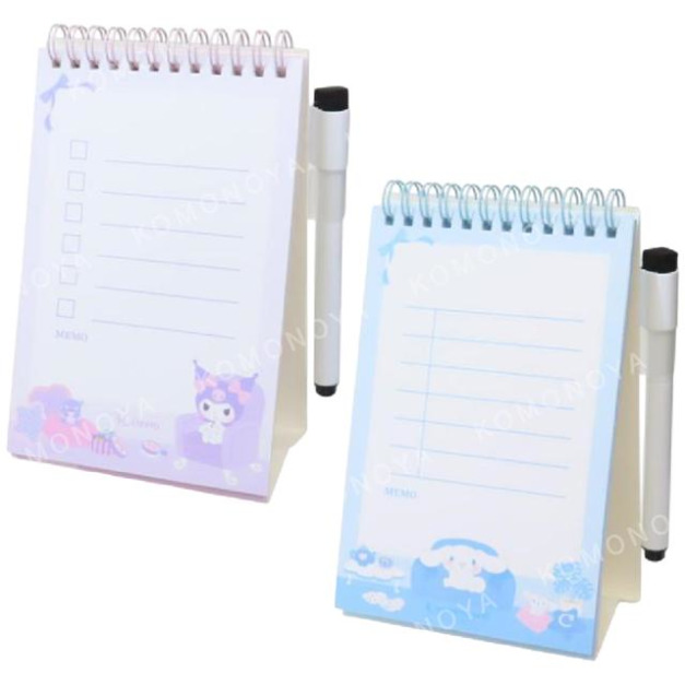 Sanrio 三麗鷗 二合一便條紙留言白板 (居家款) 酷洛米 大耳狗