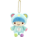 Sanrio 三麗鷗 雙子星 絨毛玩偶吊飾 (熊裝款) KIKI LALA_1