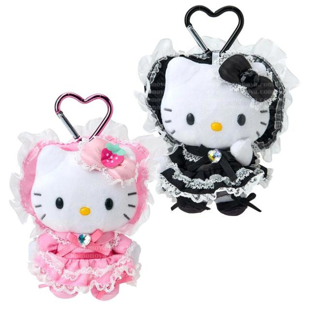 ▲新品特價【限購排單】Sanrio 三麗鷗 Hello Kitty 絨毛玩偶吊飾 (Lovely Frill系列 蘿莉塔)