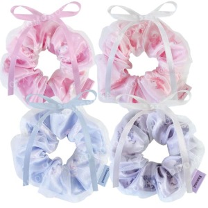 Sanrio 三麗鷗 紗質大腸圈 (緞帶款) 酷洛米 美樂蒂 Kitty 大耳狗