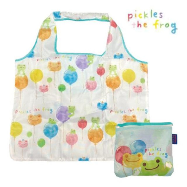 Pickles the Frog 泡菜蛙 折疊環保購物袋 (汽球款)