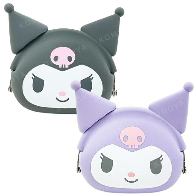 Sanrio 三麗鷗 酷洛米 矽膠造型零錢包 (大頭款)