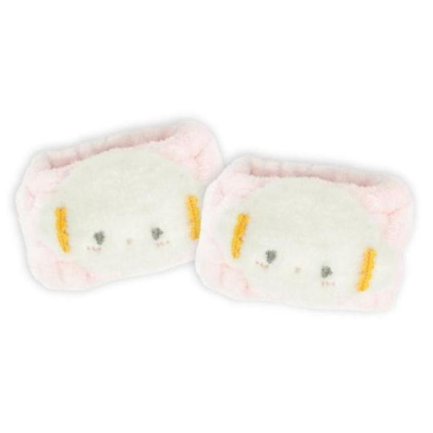 Sanrio 三麗鷗 小麥粉 絨毛造型吸水腕帶 (大臉款)