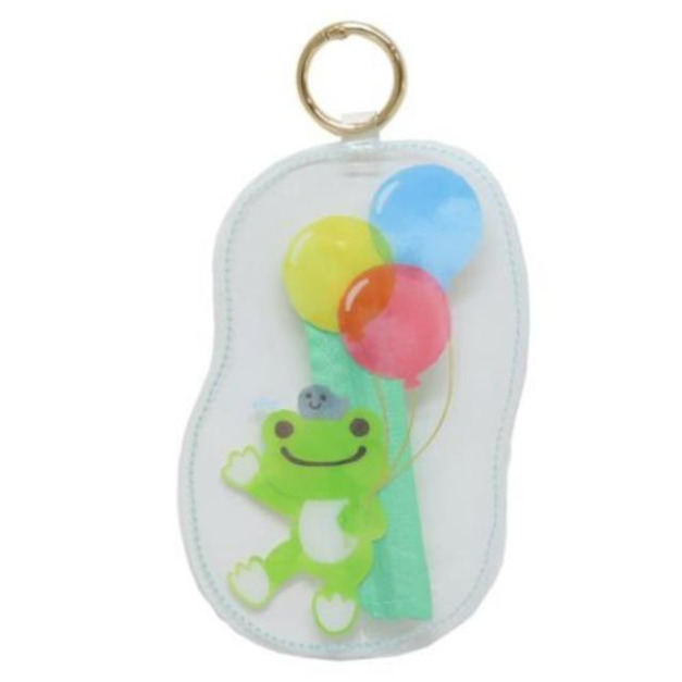 Pickles the Frog 泡菜蛙 PVC透明收納包 (汽球款)