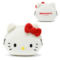 Hello Kitty 矽膠扣型零錢包 p+g design (大臉款)_1